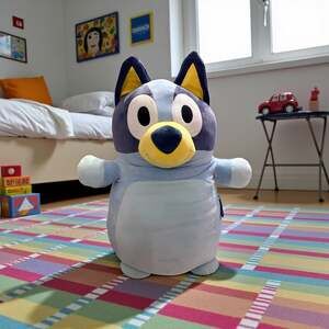 Squishmallows Original 26-Inch Jumbo Bluey HugMees Plush